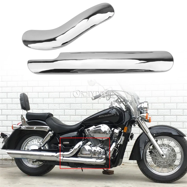 Exhaust Pipe Heat Shield Cover for Honda Shadow Motorcycle VT 400 750 VT400  VT750 1998-2003