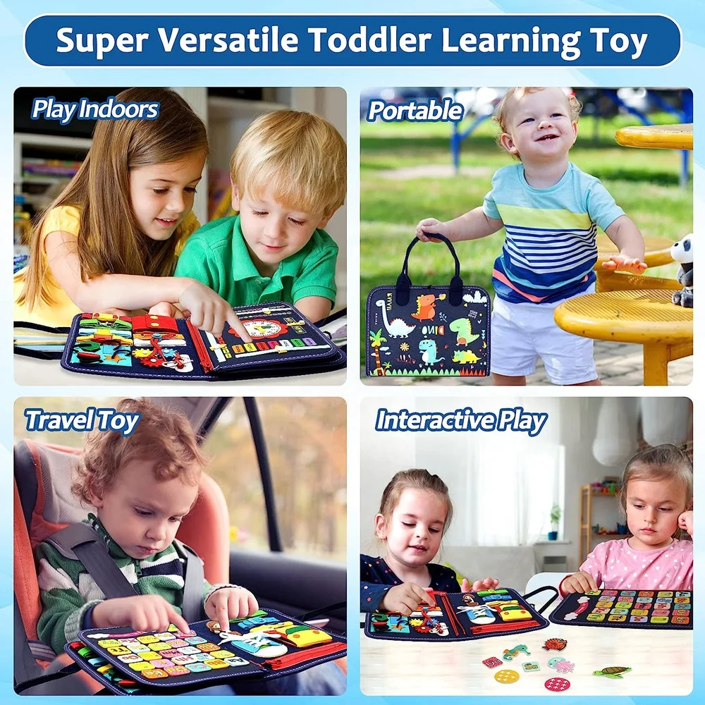 Montessori Activiteitenboek - Busy Board - Speelgoed Voor Kinderen Van 2 Jaar Montessori Boeken Voor Kinderen Van 2 Jaar Zintuiglijk Boek Voor Babys Cadeau Voor Meisjes Educatief Speelgoed V Montessori Activiteitenboek - Busy Board - Speelgoed Voor Kinderen Van 2 Jaar Montessori Boeken Voor Kinderen Van 2 Jaar Zintuiglijk Boek Voor Babys Cadeau Voor Meisjes Educatief Speelgoed V