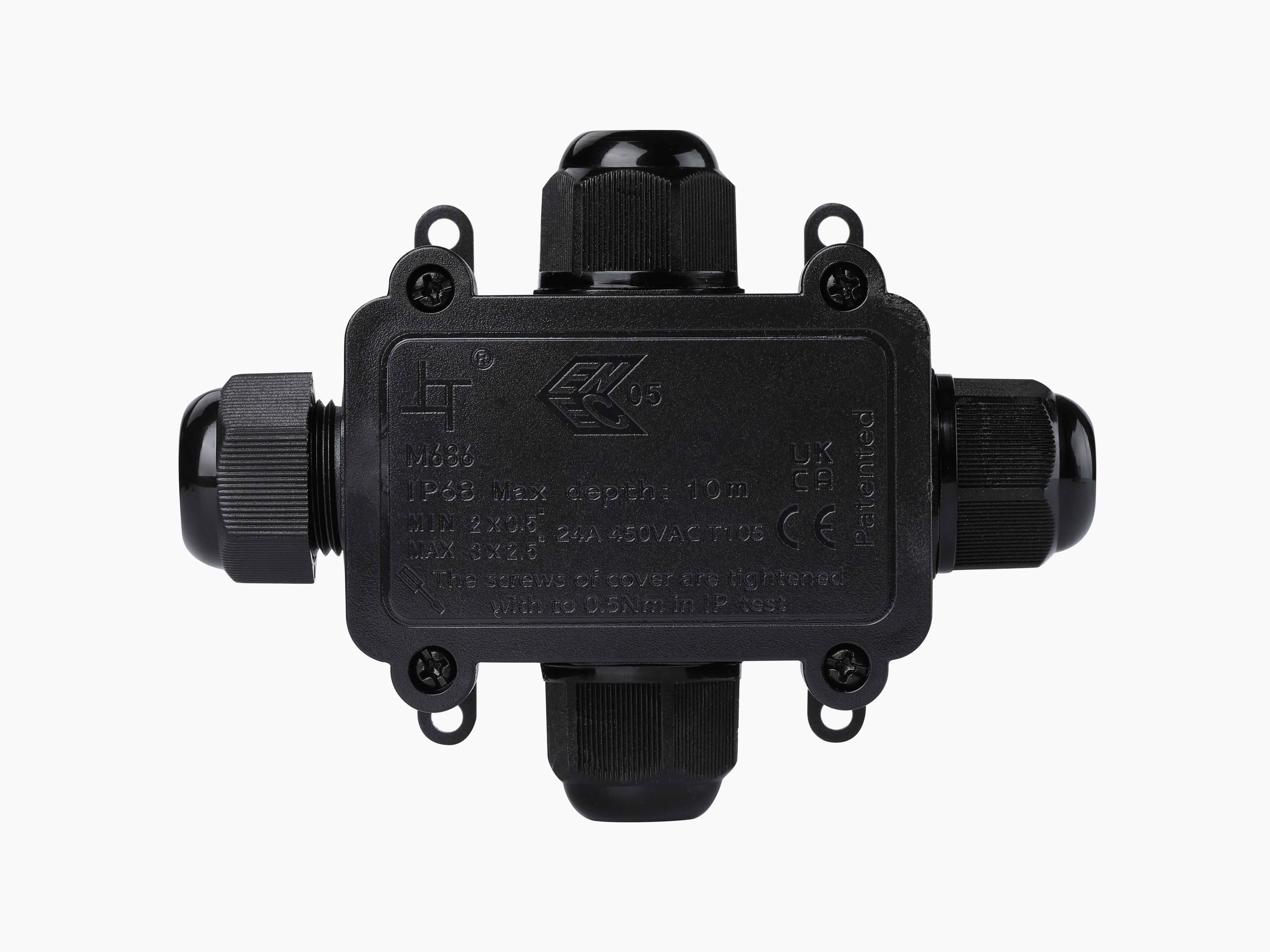 Y Type Junction Box High Quality Outdoor Electronic Box For Outdoor