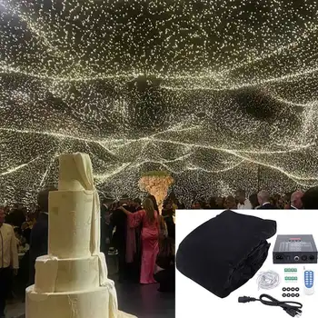 Professional LED Stage Star Light Curtain with DMX Control DJ Disco Lights Equipment for Wedding Concert Party Club