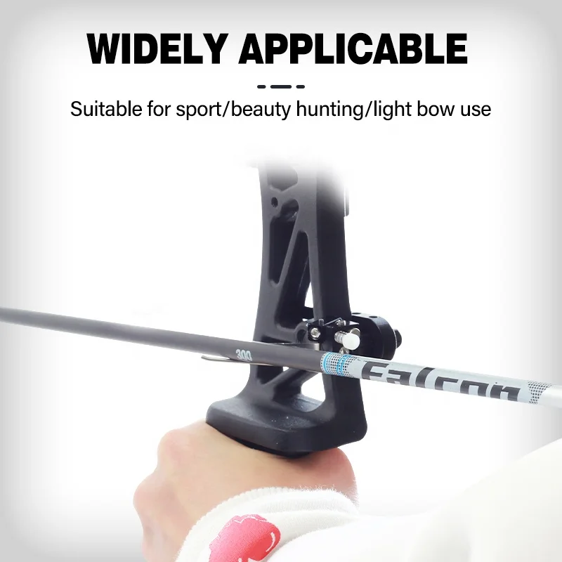 Archery Bow Accessories Aluminum Magnetic Arrow Rest For Recurve Bow ...