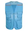 Hole blue-reflective strip multi-pocket