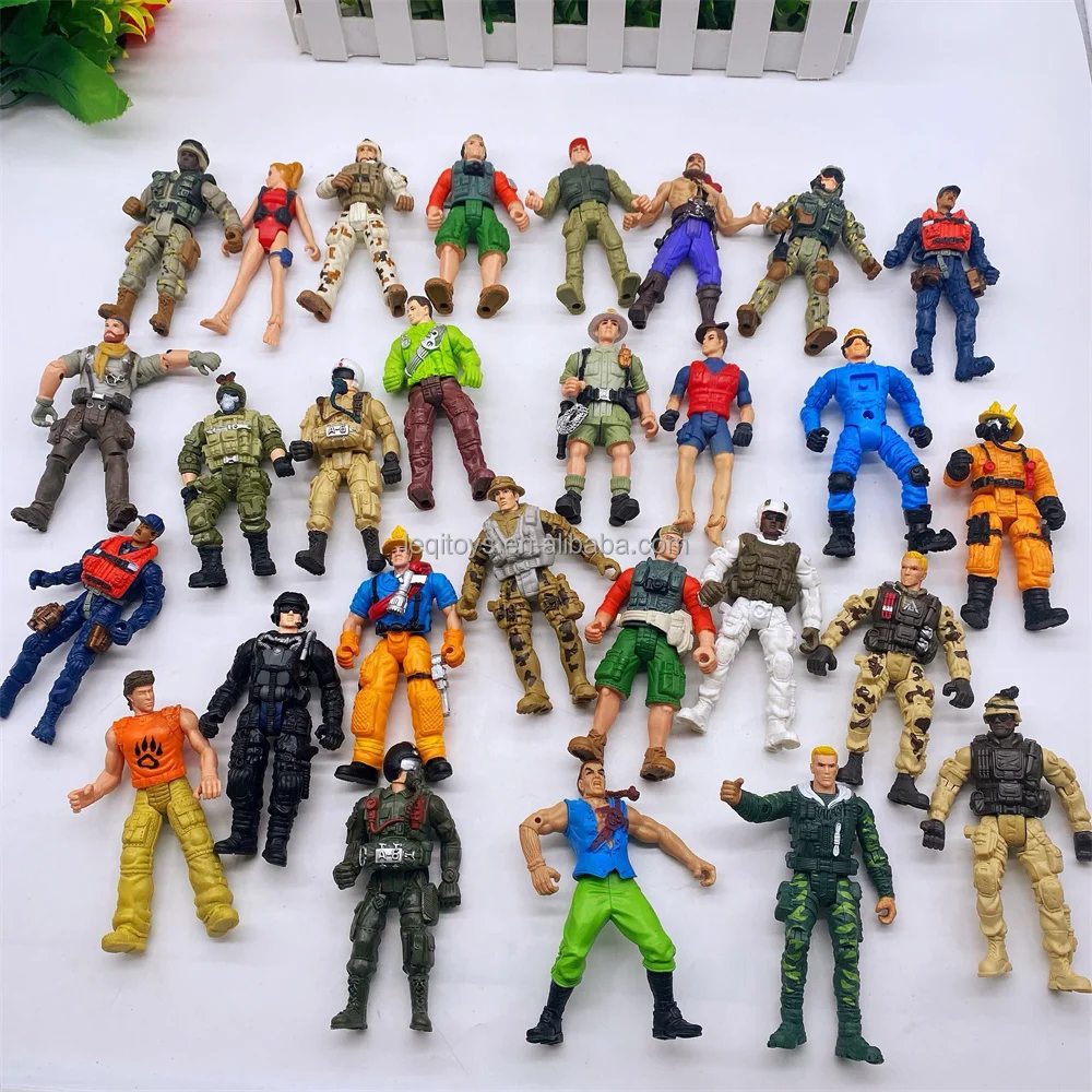 High Quality Action Figure Toys Soldier Characters For Children Gifts