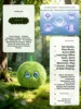 Modelo de IA de acompañamiento emocional, con un toque de verde: hierba y árboles.