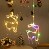 white/warm white/multicolor-Elk deer