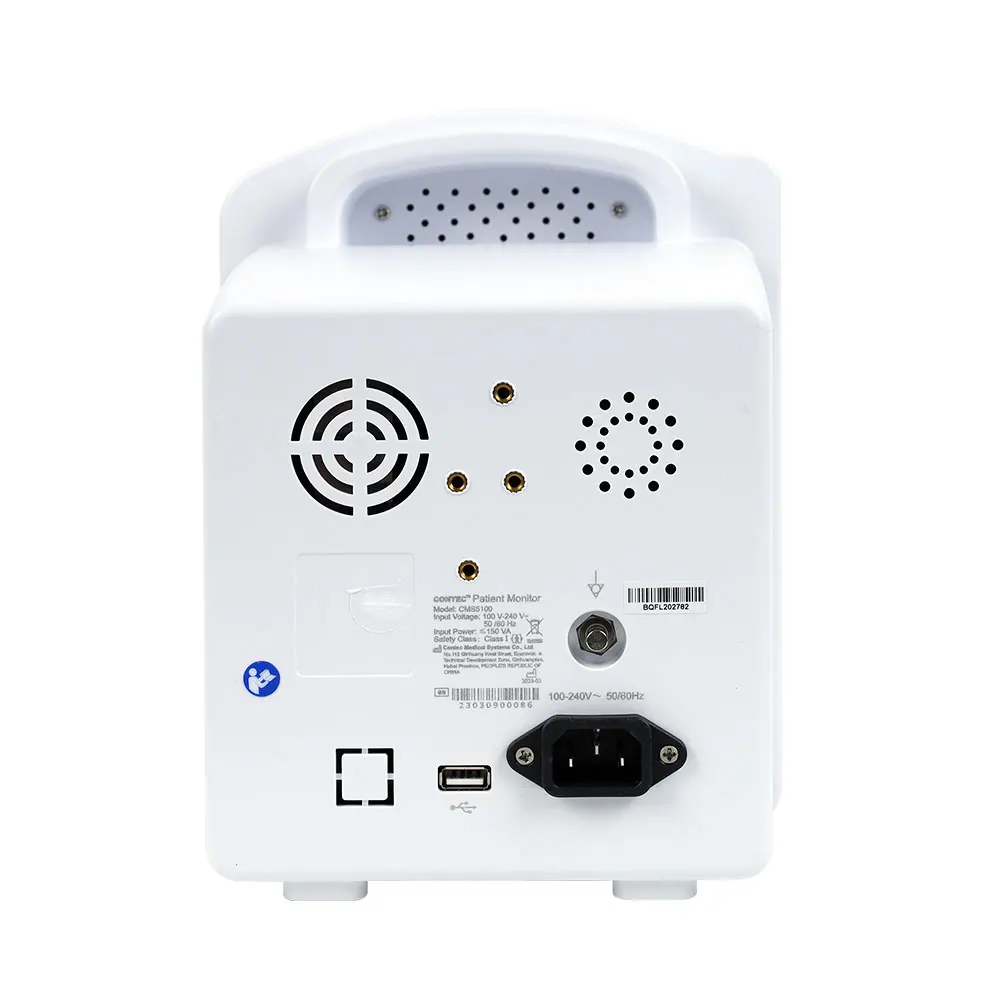 CONTEC CMS5100 светодиодный дисплей портативный монитор жизненно важных сигналов медицинское оборудование для скорой помощи