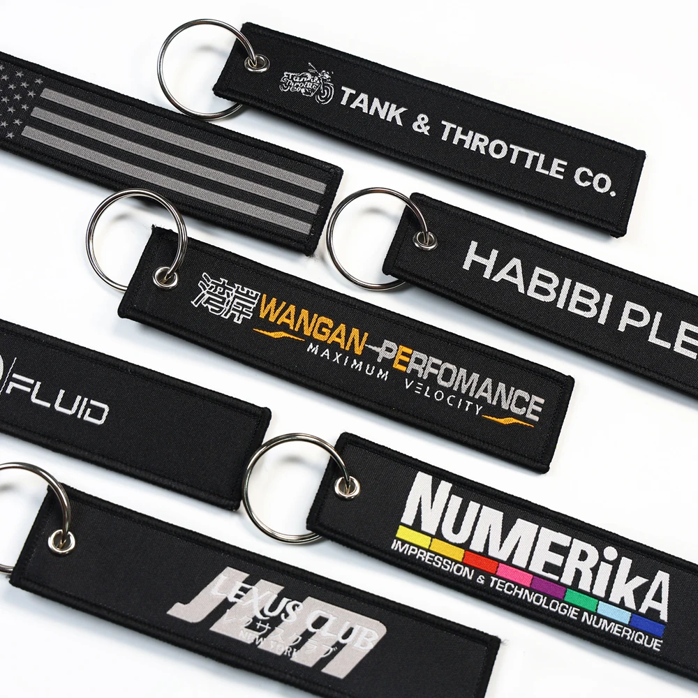 Panic Buying China Keychains Custom Design China Keychain Custom Logo Personalized Cloth Keychains With Original Carabine