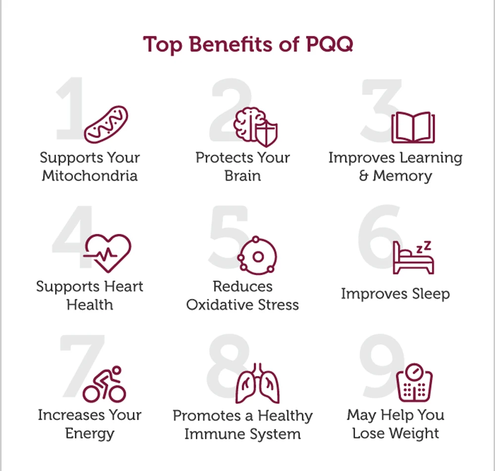 pqq powder pyrroloquinoline quinone 99%  powder 