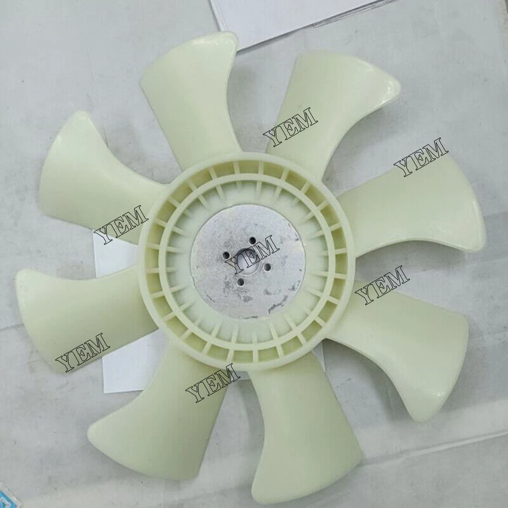 YM 129436-44742 Fan Blade Fan Cooling Fits for Komatsu PC40-7 PC35R-8 4D88E 4D84-2 Engine Parts