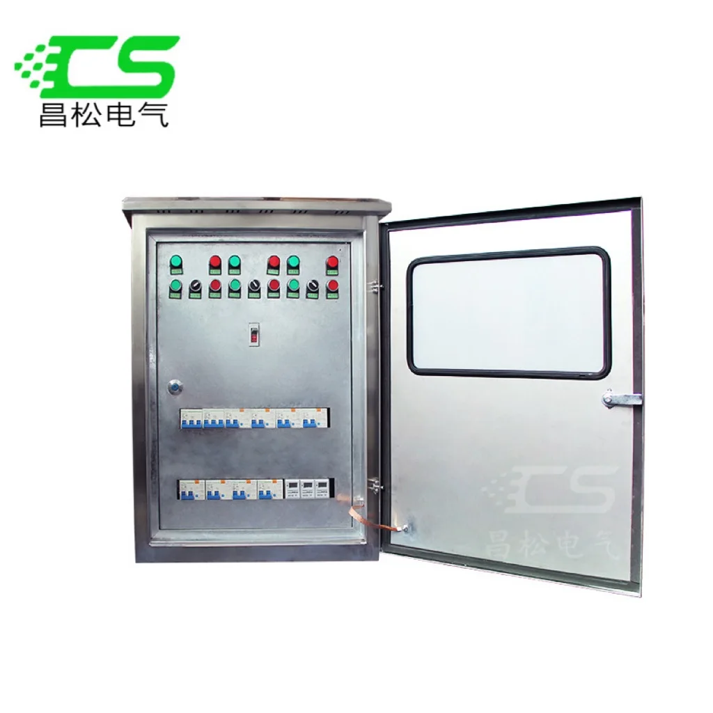 Водонепроницаемый железный ящик с промышленным управлением, фотогальванический комбайнер, водонепроницаемый распределительный блок управления питанием