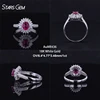 18K White Gold-AuMR436-HK15#/US6.75#