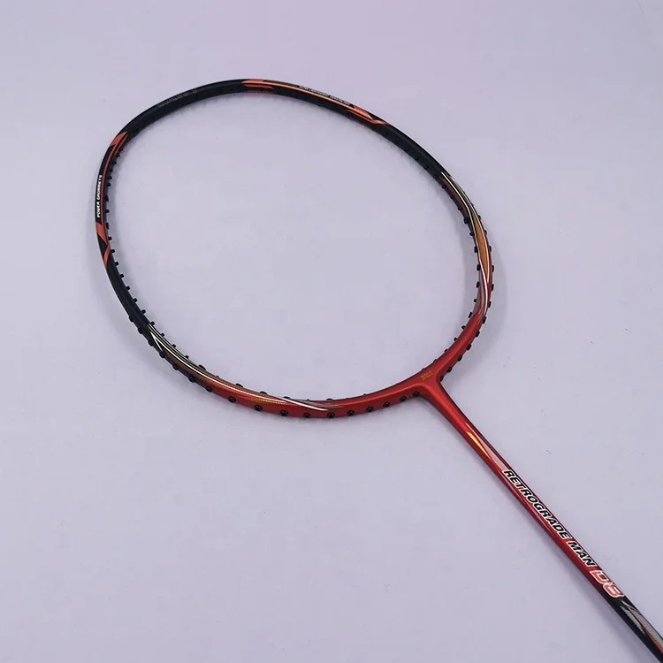 High Quality Single Piece Top Professional Head Badminton Rackets Carbon Graphite Ultra Light 5U Carbon Graphite Rackets