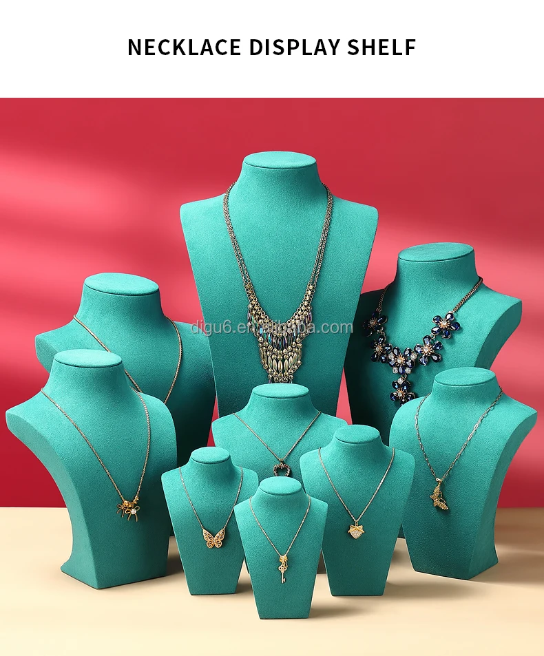 Digu New Arrival 2023 Luxurious Velvet Multilayer Jewelry Display