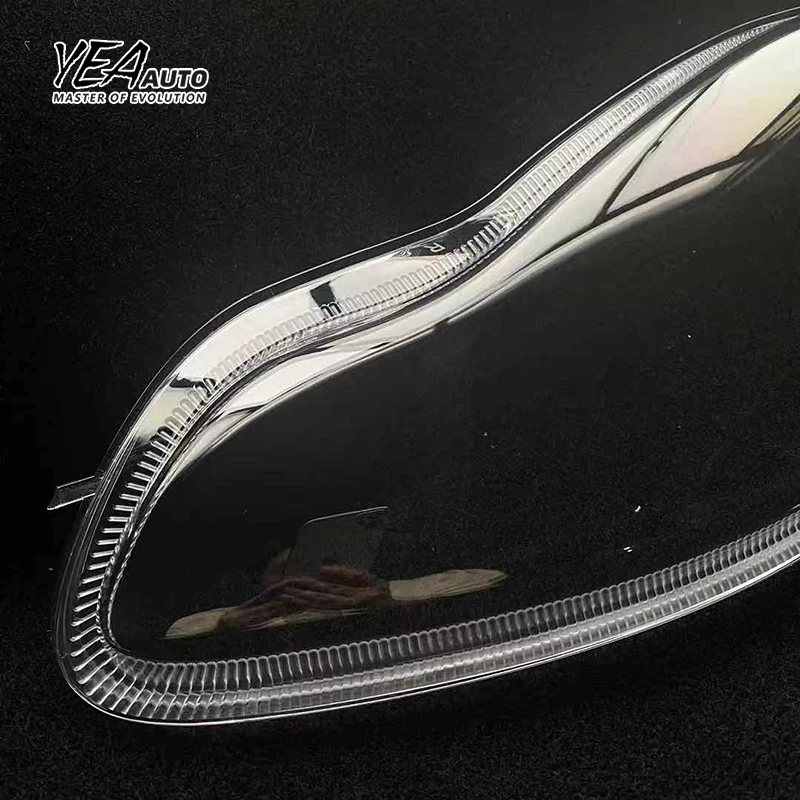 product car headlight glass pc lampshade cover lens for mercedes benz smart headlamp glass shade lens cover 2009 2015-33