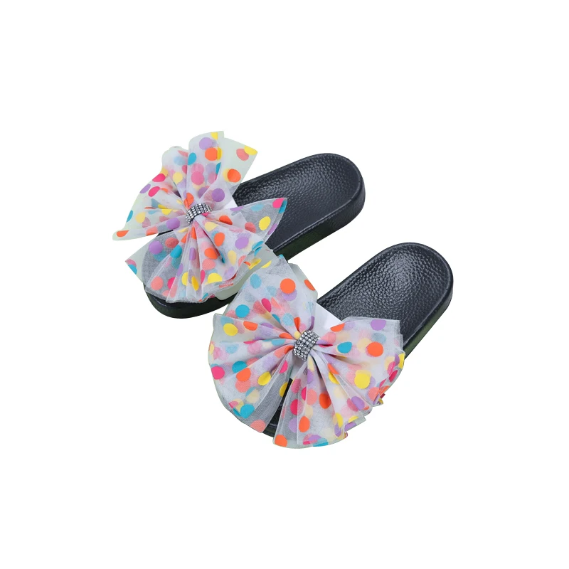 Персонализированные новейший дизайн Детские Мультяшные тапочки летние тапочки для спальни