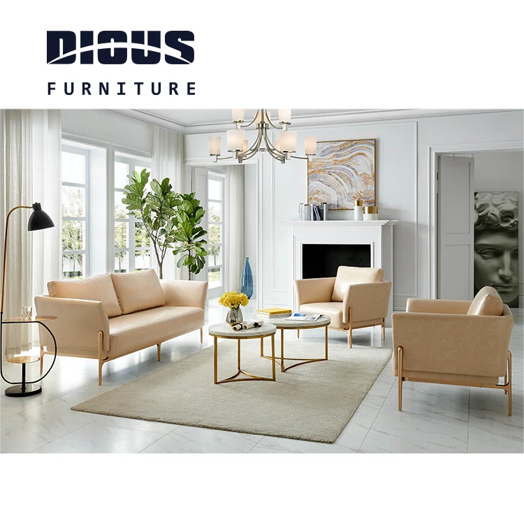 Dious genuine leather sofas l shaped sofa set china sofa