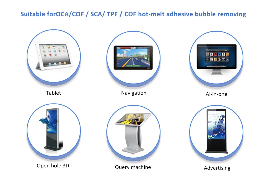 LCD Bubble Remover LCD Bubble Rremover Machine Mobile Phone Tablet Debubbler Machine for Phone Repair