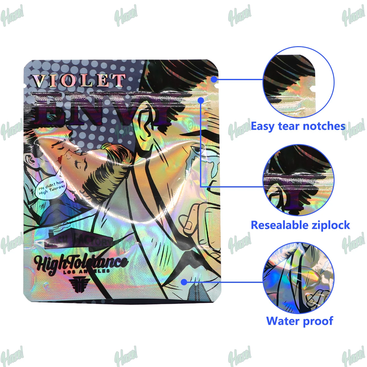 Лидер продаж алюминиевая фольга сумка на молнии хлопья сухофрукты Индивидуальная упаковка для кофе чая упаковки