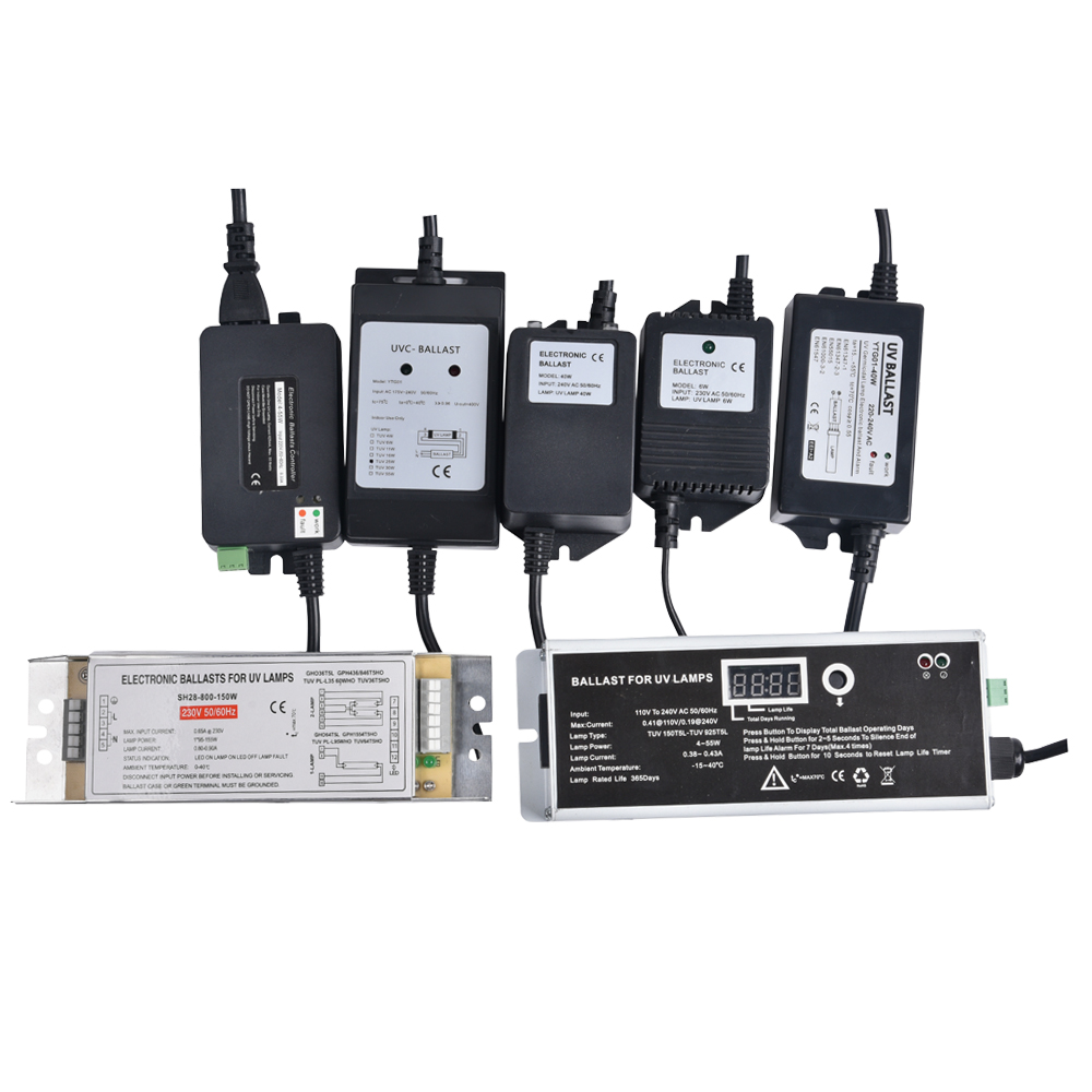 
 4-150 Вт T5/T8 110-240 в УФ Электрический балласт бактерицидная лампа адаптер для дезинфекции Ультрафиолетовый электронный балласт  