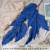 FS-Flame Leaf-Deep Blue