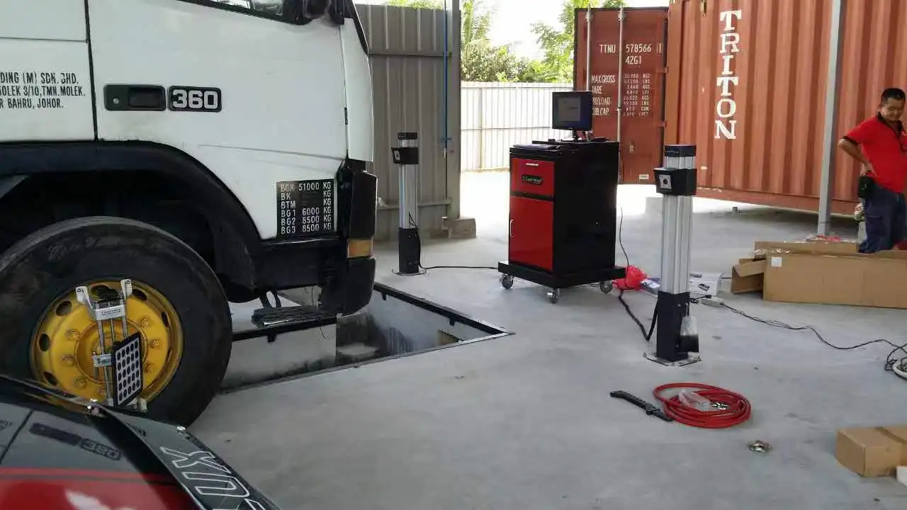 Pit Design High Quality Truck Wheel Alignment Machine