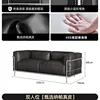 leather  stainless steel bespoke export version