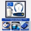 Coffee mug, power bank, cervical massager, umbrella-blue