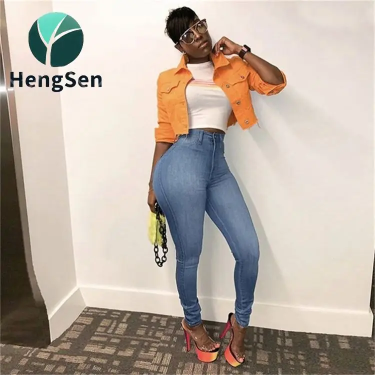 Stretch Denim Skinny Fit Jeans Classic 