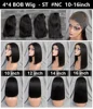 4x4 lace  natural black