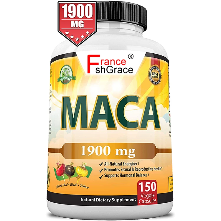 Maca supplement providing energy