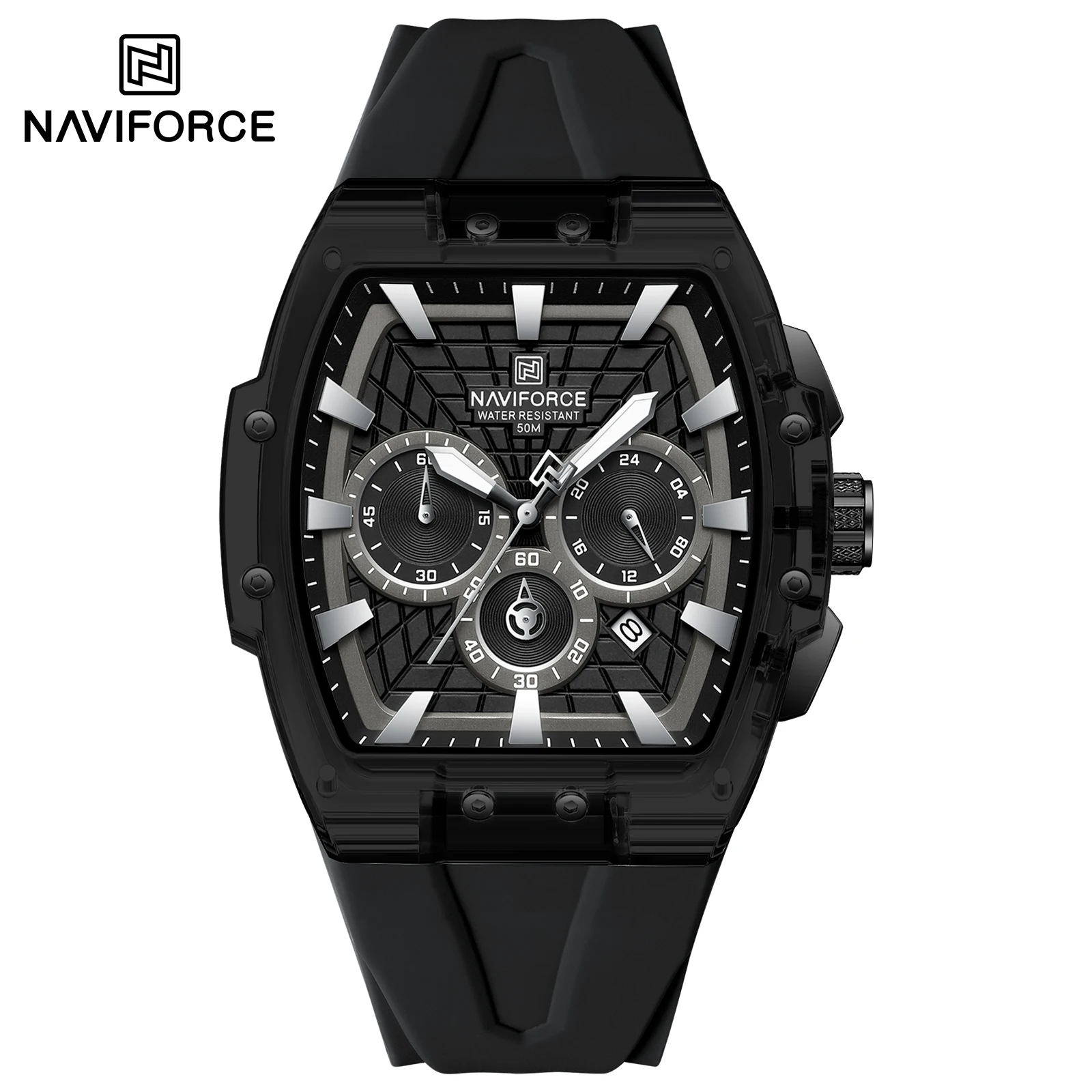 NAVIFORCE 6113 Men's Chronograph Watch, Waterproof