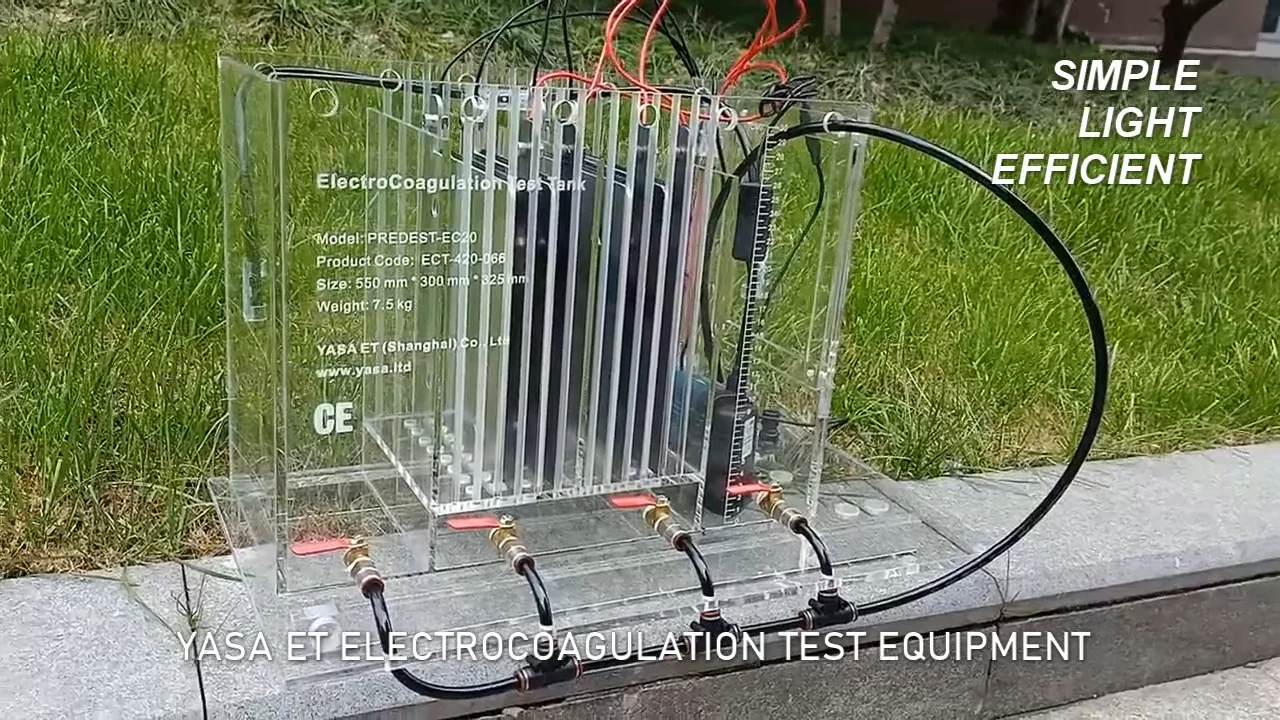 Titanium Electrode For Salt Electrolysis Cell Electrocoagulation Lab