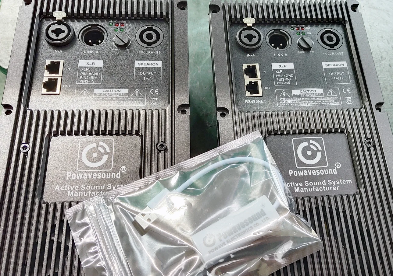 Pro Audio Plate Power Amplifier Module Powavesound Newest Module Amplifier for 2 Way Speaker and Line Array Speaker Subwoofer