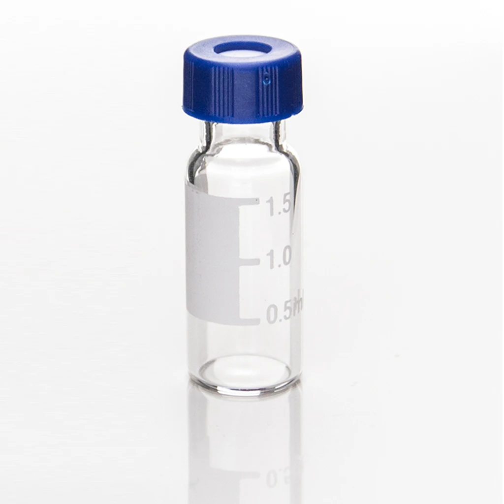 High Quality 9mm 2ml/1.5ml HPLC Vial Lab Borosilicate Glass Chromatography Vial for Sample Storage