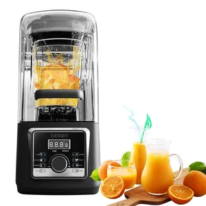 Electric Professional Blender and Grinder Quiet Commercial High Speed Big Capacity Blender 4l Large Industrial Blender