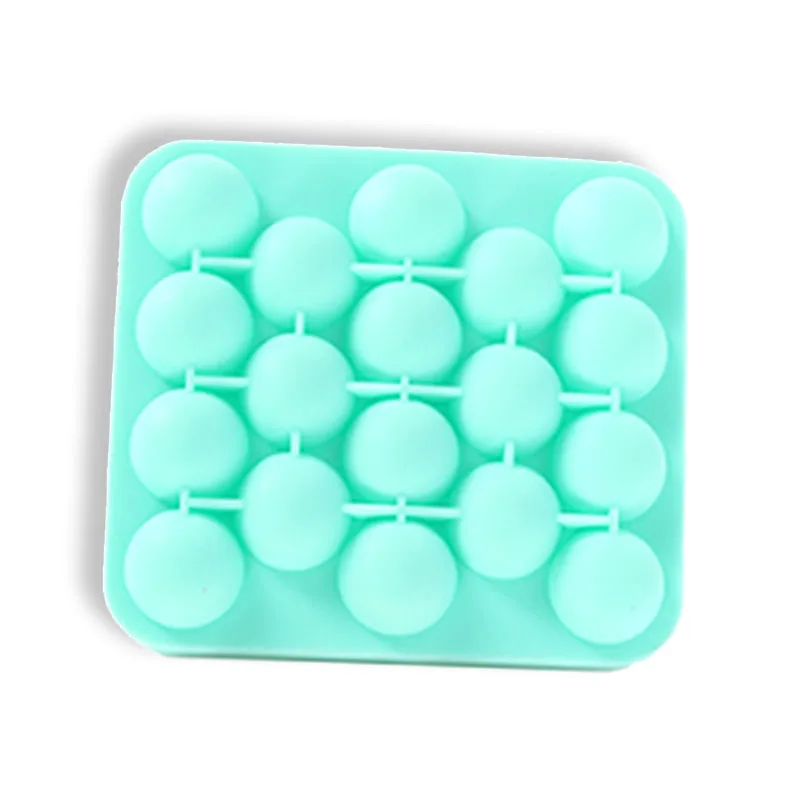 Лидер продаж, форма для шариков из пищевого силикона, высокое качество, не содержит Бисфенол А, многоразовая форма для шариков для виски, антипригарная круглая, 18 шт. кубиков льда