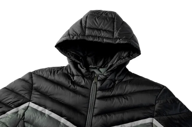 Large Stock Contrast Mens Padded Coats windproof Nylon Puffer Jacket Coat Warm Winter Mens Jacket