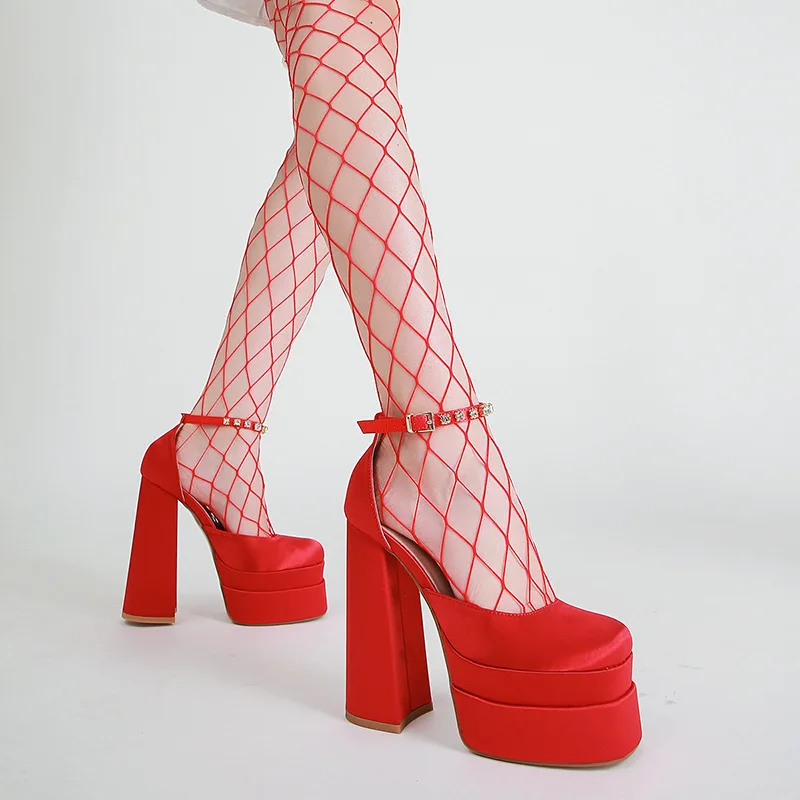 [OPEN YY]BUCKLE POINTY HEELS★新作・25SS★韓国ファッション★ OPEN YY] BUCKLE POINTY HEELS, GREEN 正規品 韓国ブランド 韓国