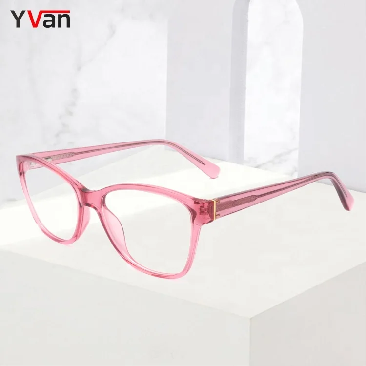 Pink Cat Eye Small Eyeglass Frames for Women Latest Model