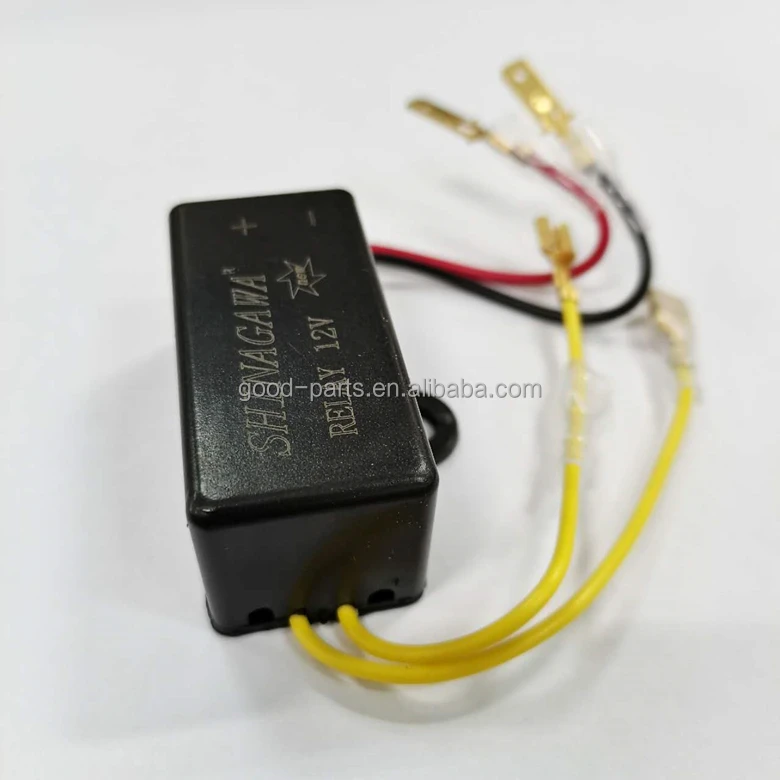 WANOU Универсальный Shinagawa МОТОЦИКЛ ABS 12 В Horn регулируемое реле стартера