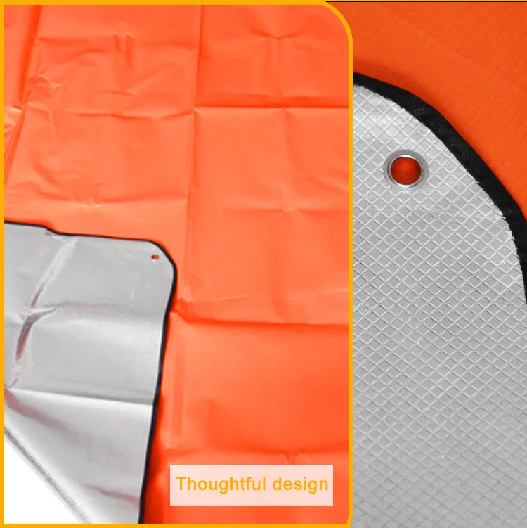 Baiyuheng Camping Survival Gear Outdoor Life Emergency Sleeping Bag Thermal Keep Warm Waterproof First Aid Emergency Blanket