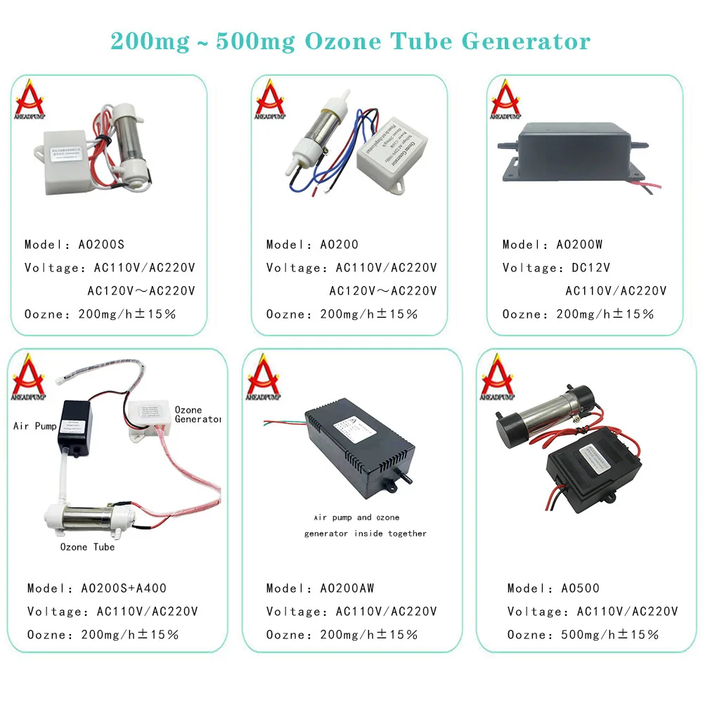 Генератор озона для бассейна, 220 В, 3 г