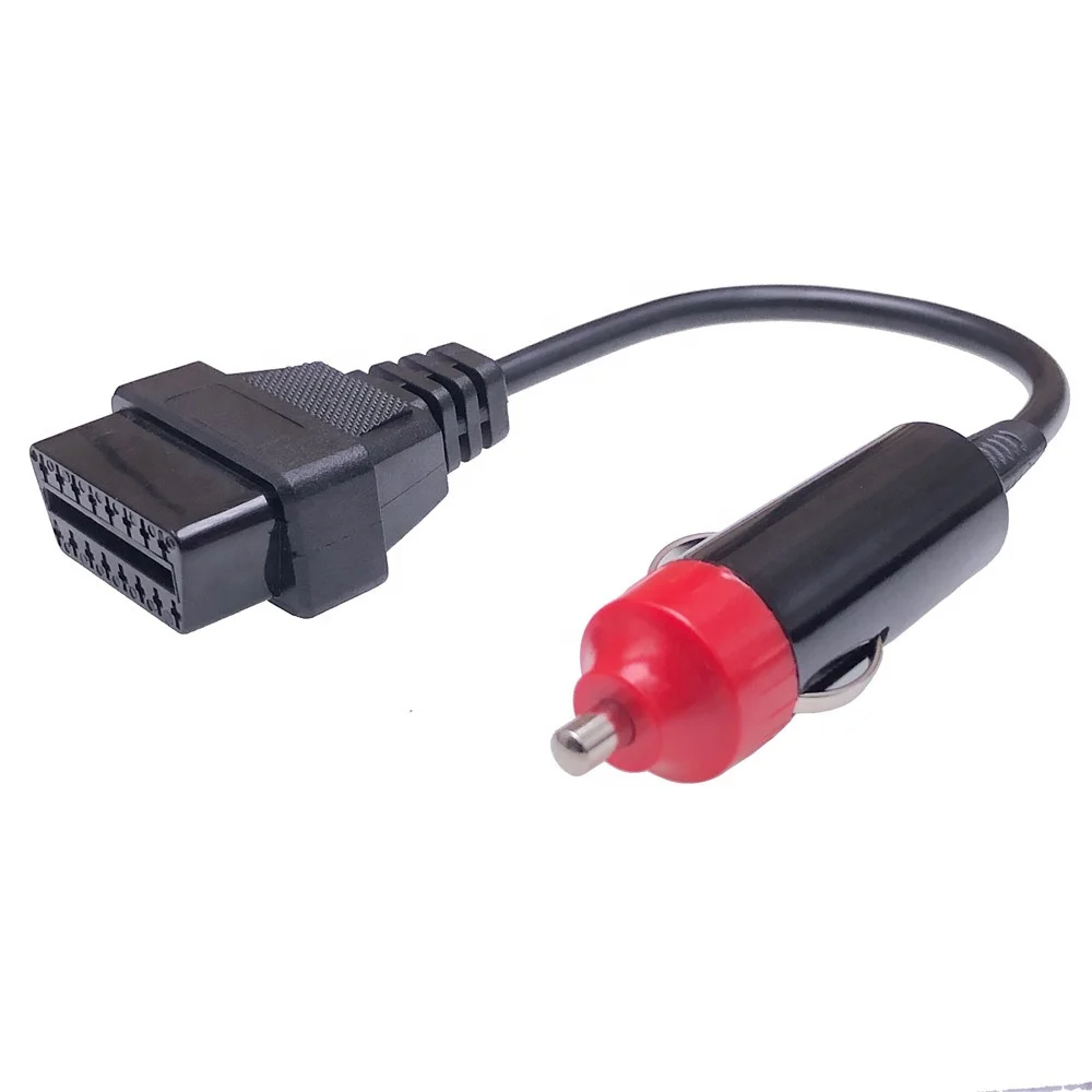 AOTAI أداة تشخيص عالمية OBD2، كابل محول طاقة من ولاعة سيارة إلى موصل Molex، قابس محول طاقة