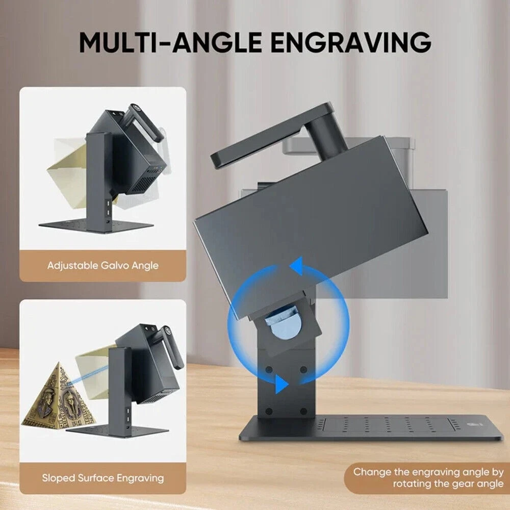 2 Basic Laser Engraver Handheld Engraver High Precision Portable Engraving Machine for Wood Kraft Paper Leather