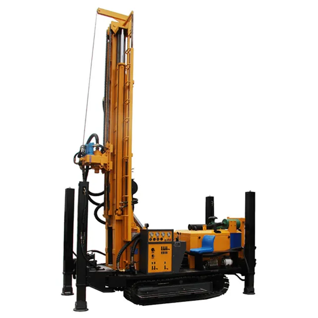 
 KW300C Simultaneous Casing System drilling equipment/Water well drilling rig for hard rock