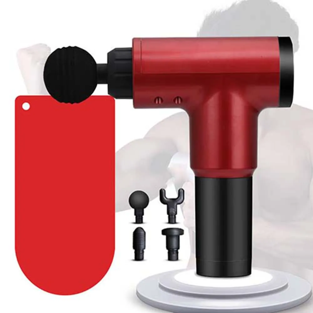Massage Gun Muscle Relaxation Massager Vibration Fascial Gun Fitness Equipment Noise Reduction Design for Male Female