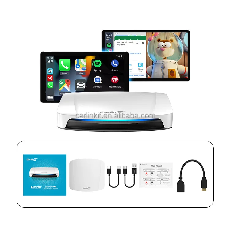 Fast Shipping Custom Carlinkit Android 13 8G 128gb Ai Box