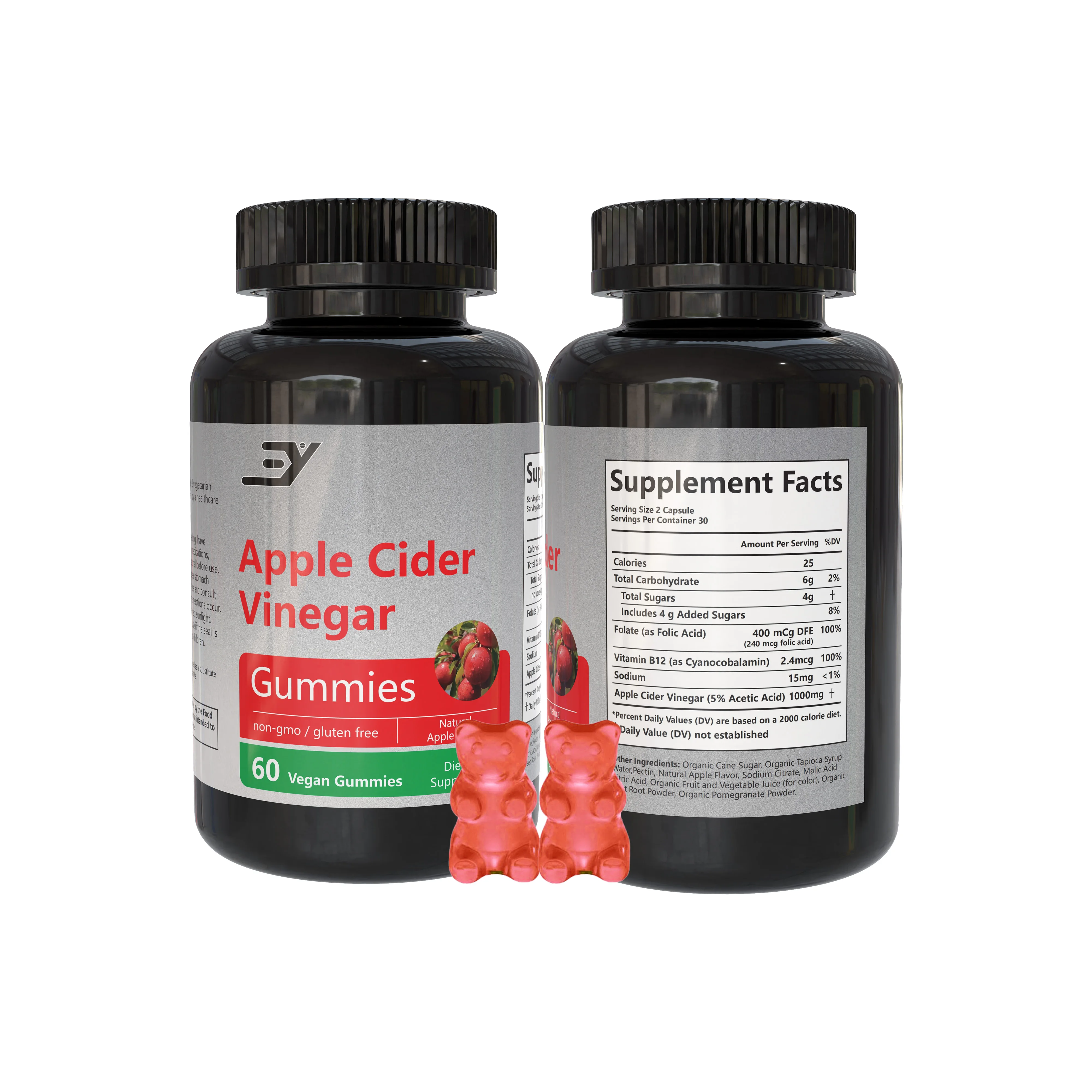 Alibaba.com: OEM Apple Cider Vinegar Gummies with Biotin & Collagen ...