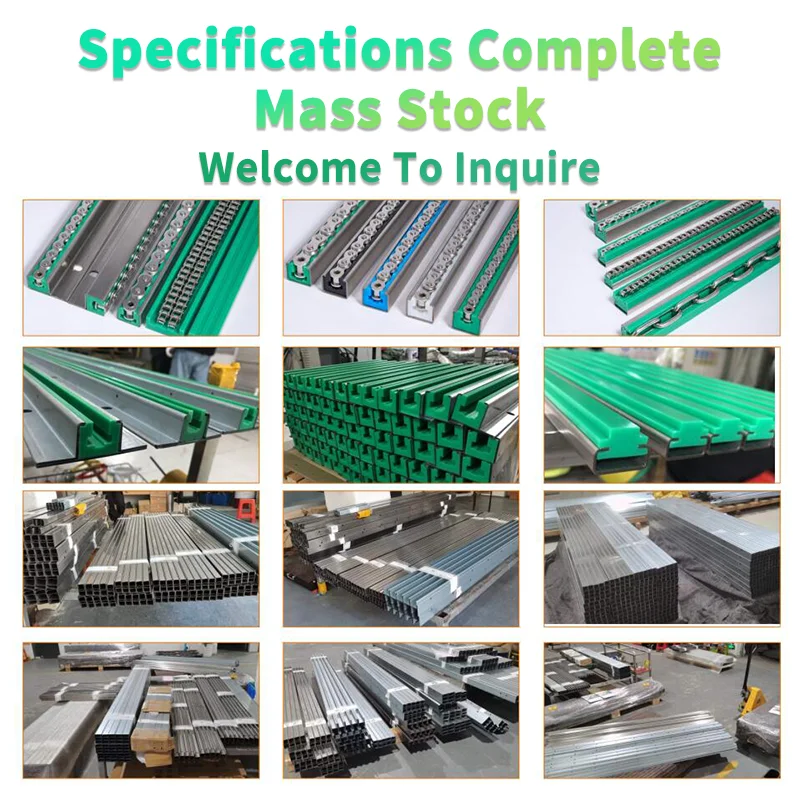 Custom Cnc Precise  Guides Chain Slider Rail Sliding Rails Bearing Plastic Nylon Uhmwpe Block Linear Guide Slide Plastic Strips