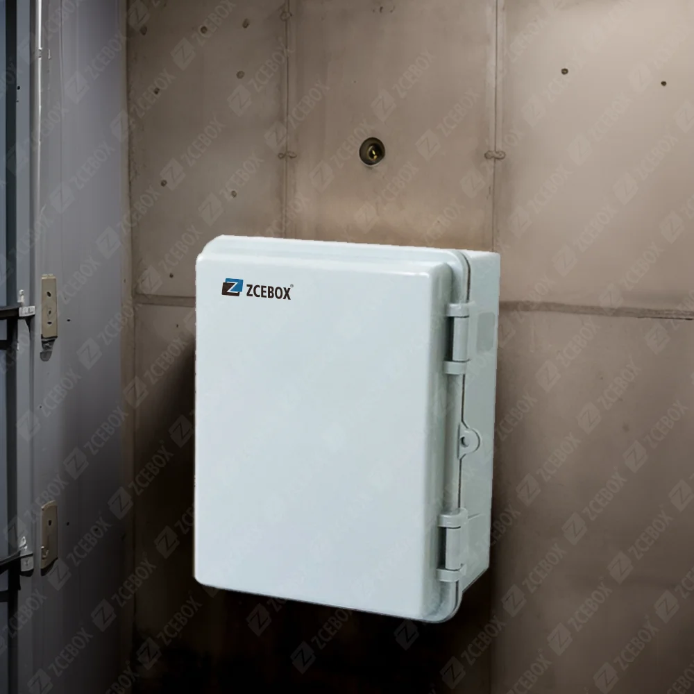 ZCEBOX OEM China Factory DIY Design Custom ABS Outdoor Plastic Electronic Device Enclosure IP65 Waterproof Junction Box